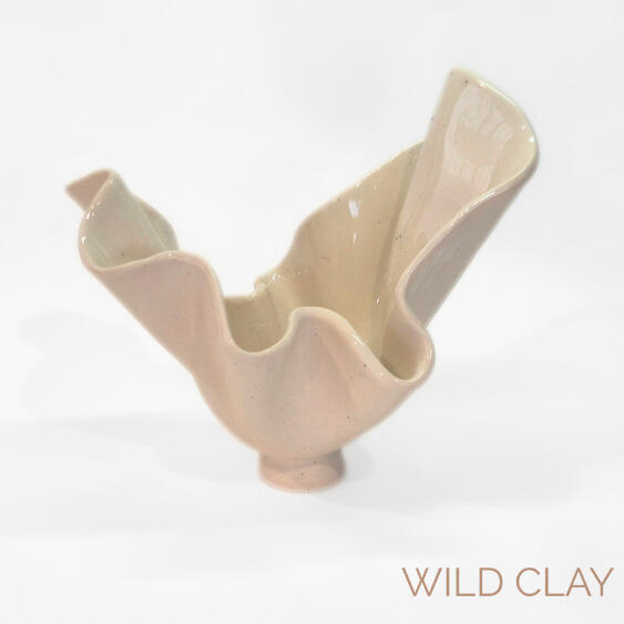Tide Vessel | Natural $45 | 14cm h | Out of stock A sculptural stoneware vessel inspired by the movement and flow of nature.